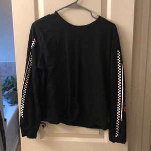 Corvette long sleeved crop top